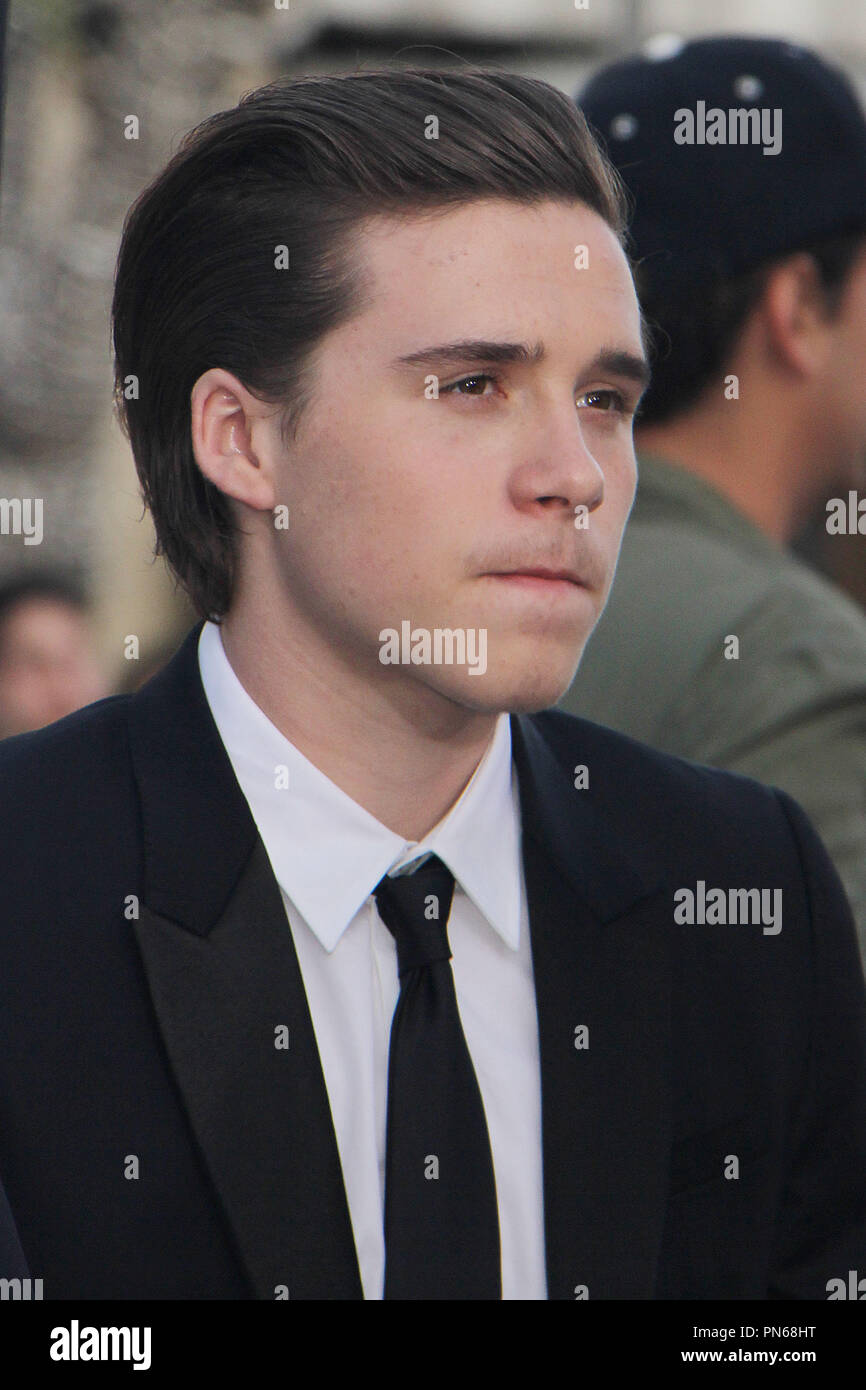 Brooklyn Beckham 05/16/2016 'Vicini 2: Sorority crescita' Premiere detenute al Regency Village Theatre, CA Foto di Kazuki Hirata / HNW / PictureLux Foto Stock