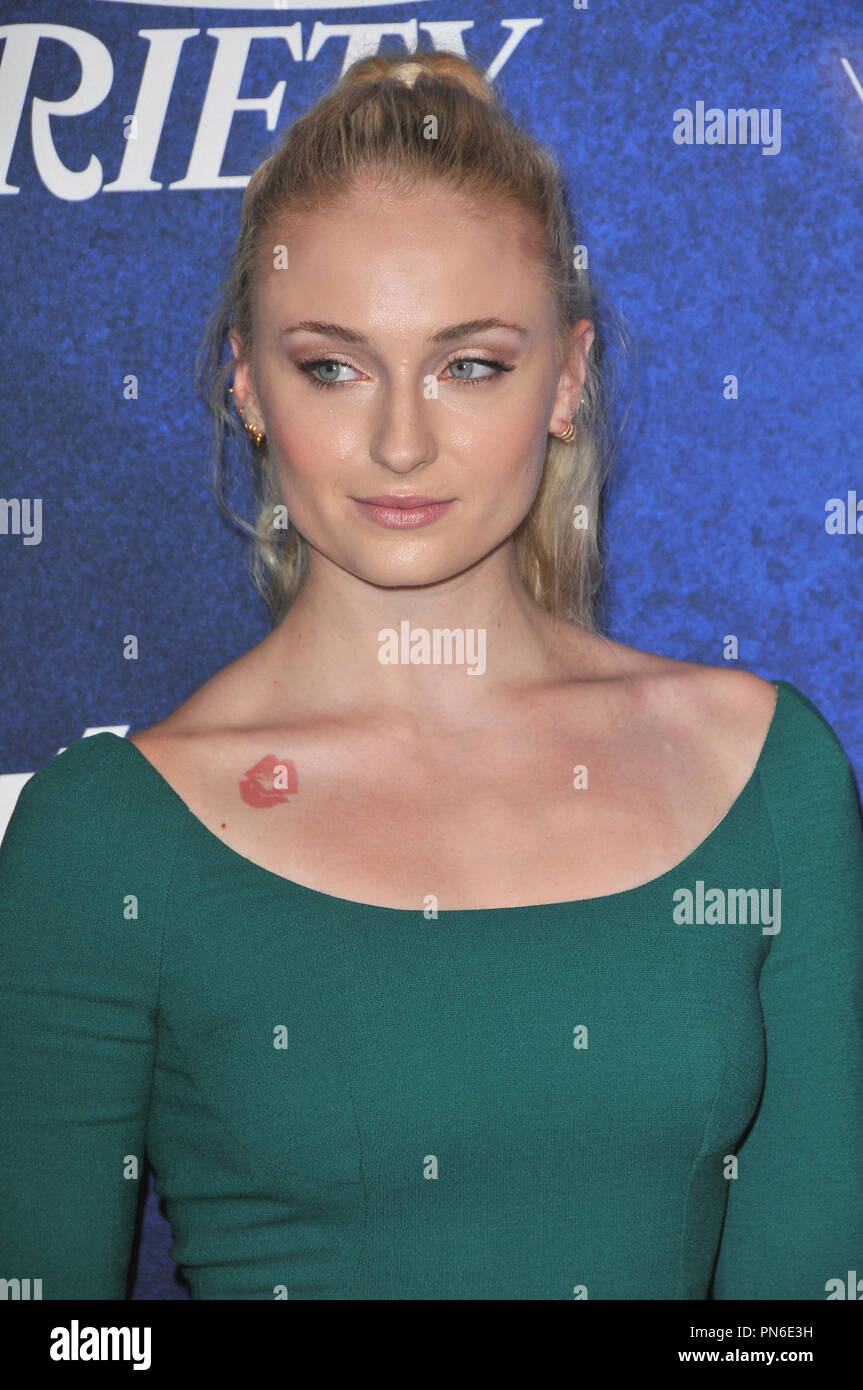 Sophie Turner alla varietà del potere di Hollywood giovani detenuti presso Neuehouse in Hollywood, CA il 16 agosto 2016. Foto di PRPP PRPP / PictureLux Riferimento File # 33048 059PRPP01 per solo uso editoriale - Tutti i diritti riservati Foto Stock