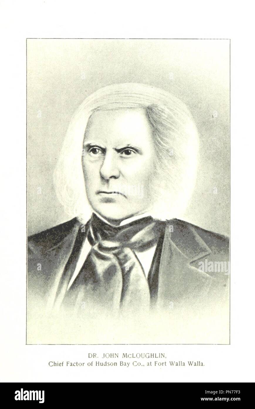 Immagine dalla pagina 279 di 'Come Marcus Whitman salvato Oregon. Un vero e proprio romanzo di eroismo patriottico, devozione cristiana e il martirio finale . Introduzione di F. W. Gunsaulus. Seconda edizione. Illustrato. (Appendice [contenente il dottor0085. Foto Stock