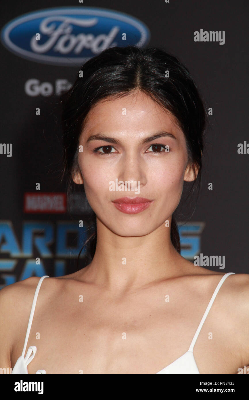 Elodie Yung 19/04/2017 La prima mondiale di "guardiani della galassia Vol.2" tenutasi presso il Teatro Dolby in Hollywood, CA Foto di Izumi Hasegawa / HNW / Picturelux Foto Stock