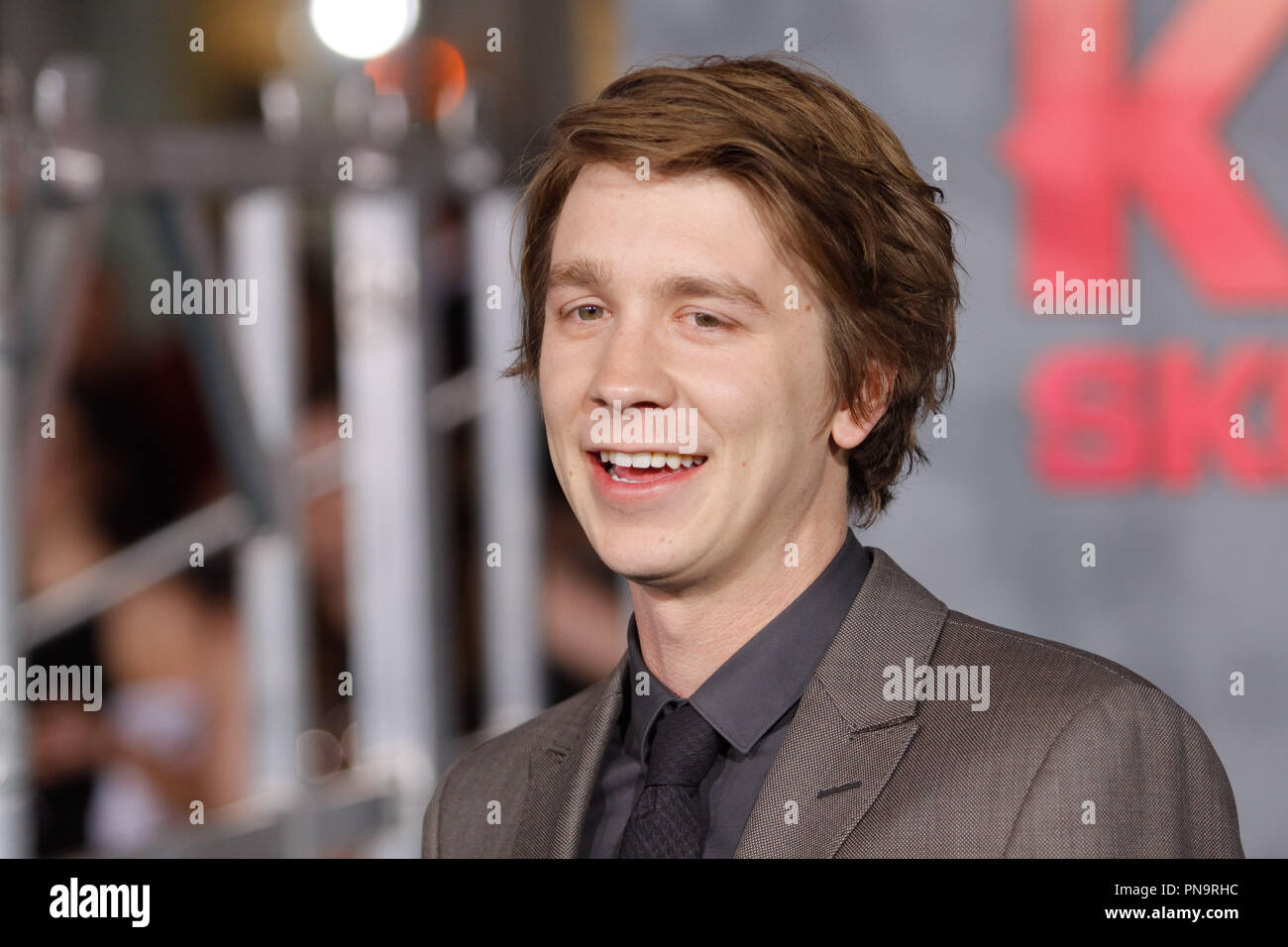 Thomas Mann alla premiere di Warner Bros Foto' 'Kong: l'isola di Skull" tenutasi presso il Teatro Dolby in Hollywood, CA, 8 marzo 2017. Foto di Giuseppe Martinez / PictureLux Foto Stock