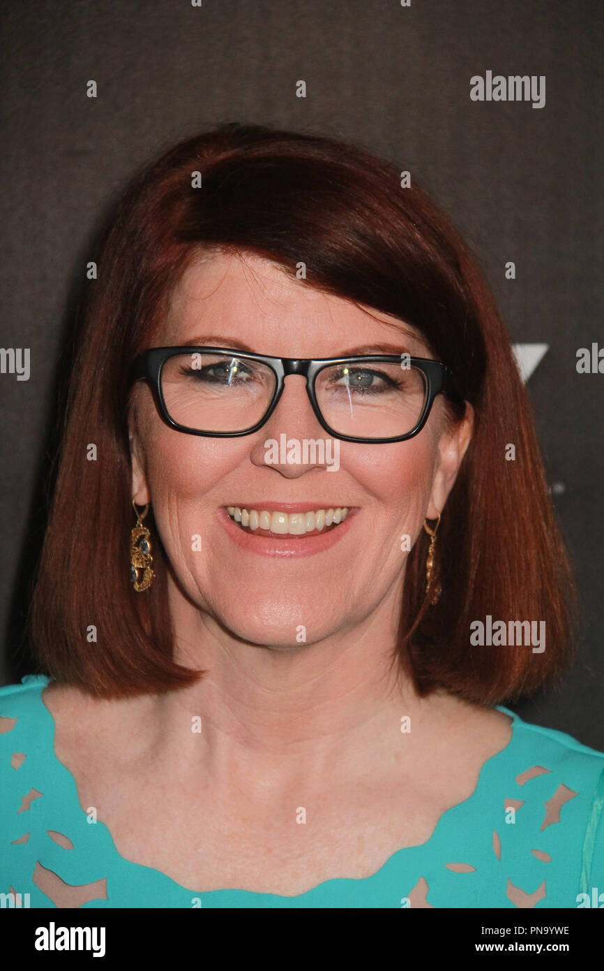 Kate Flannery 08/10/2017 Los Angeles Premiere di 'Get Shorty" tenutasi presso il Pacific Design Center Silver Screen Theater in West Hollywood, CA Foto di Izumi Hasegawa / HNW / PictureLux Foto Stock