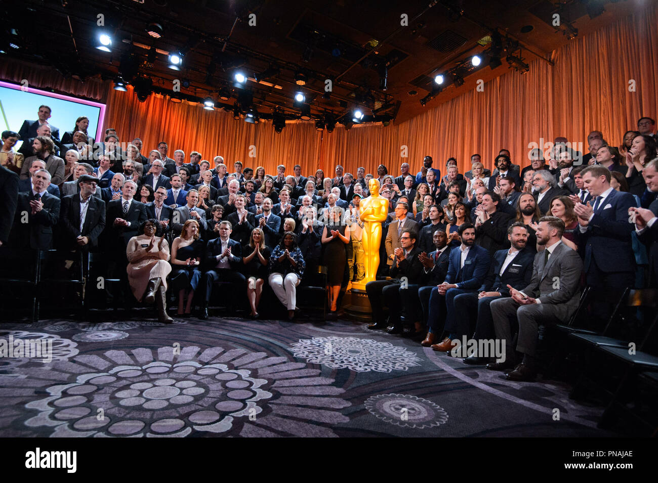 L'Oscar® Nominees Pranzo a Beverly Hills lunedì 6 febbraio 2017. Il 89 Oscar® sarà l'aria di Domenica, 26 febbraio live sul ABC. Riferimento al file # 33227 024THA per solo uso editoriale - Tutti i diritti riservati Foto Stock