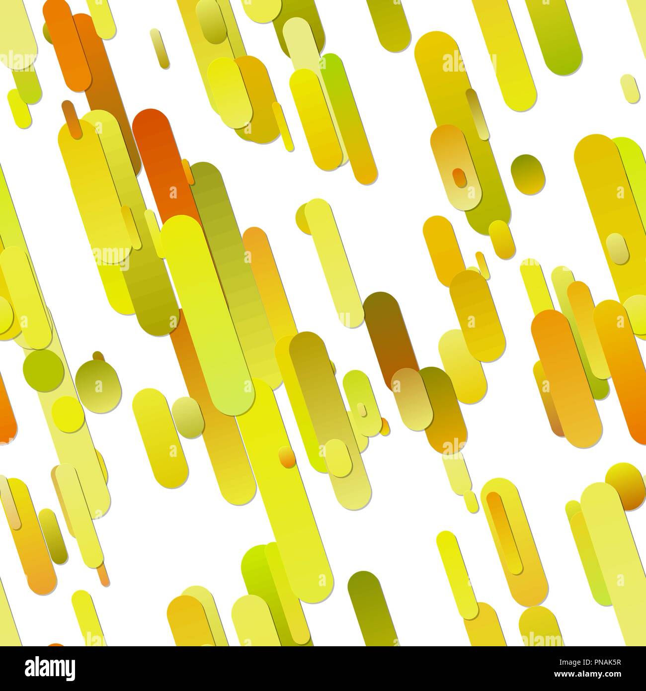 Giallo astratta senza cuciture trendy striscia gradiente la configurazione di sfondo Illustrazione Vettoriale