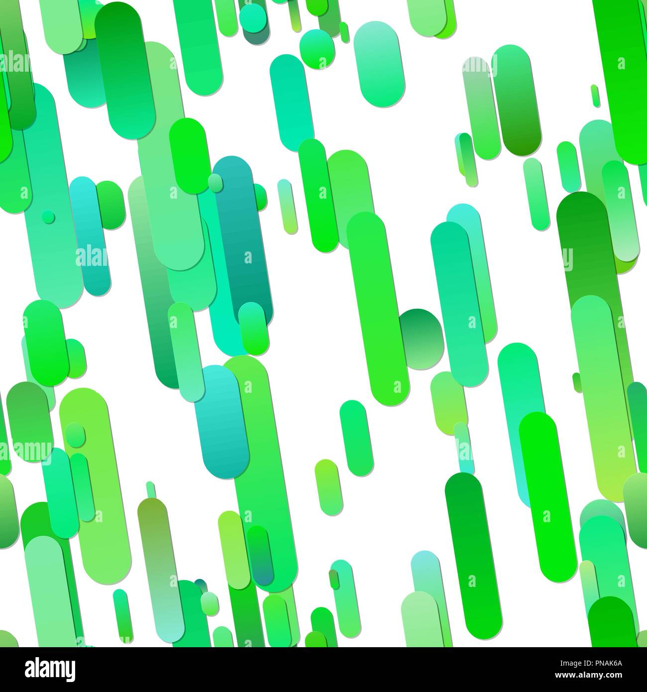 Abstract verde senza soluzione di continuità la striscia gradiente dello sfondo del modello Illustrazione Vettoriale