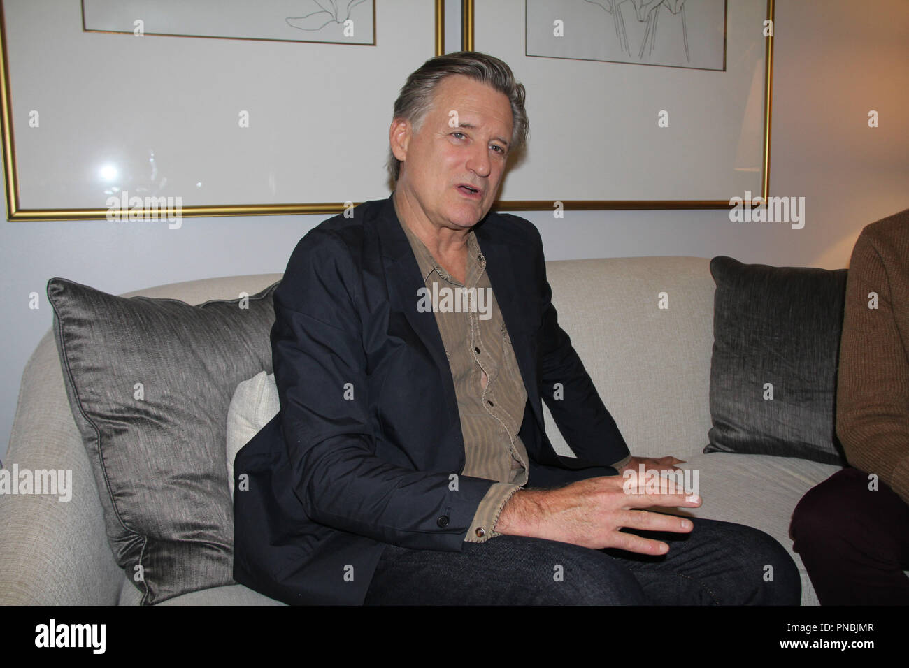 Bill Pullman 11/14/2017 "La ballata di Lefty Brown' Photocall tenutosi al Four Seasons Los Angeles at Beverly Hills a Los Angeles, CA Foto di Izumi Hasegawa / HNW / PictureLux Foto Stock
