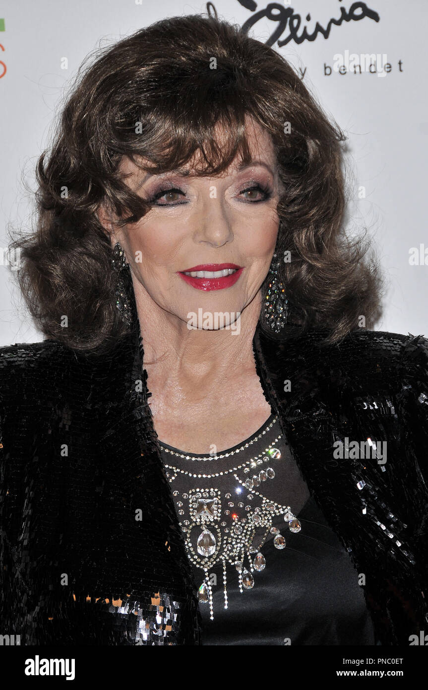 Joan Collins nella venticinquesima gara annuale per cancellare MS gala tenutosi presso il Beverly Hilton di Beverly Hills, CA su Venerdì, 20 aprile 2018. Foto di PRPP / PictureLux Riferimento File # 33582 070PPRP per solo uso editoriale - Tutti i diritti riservati Foto Stock