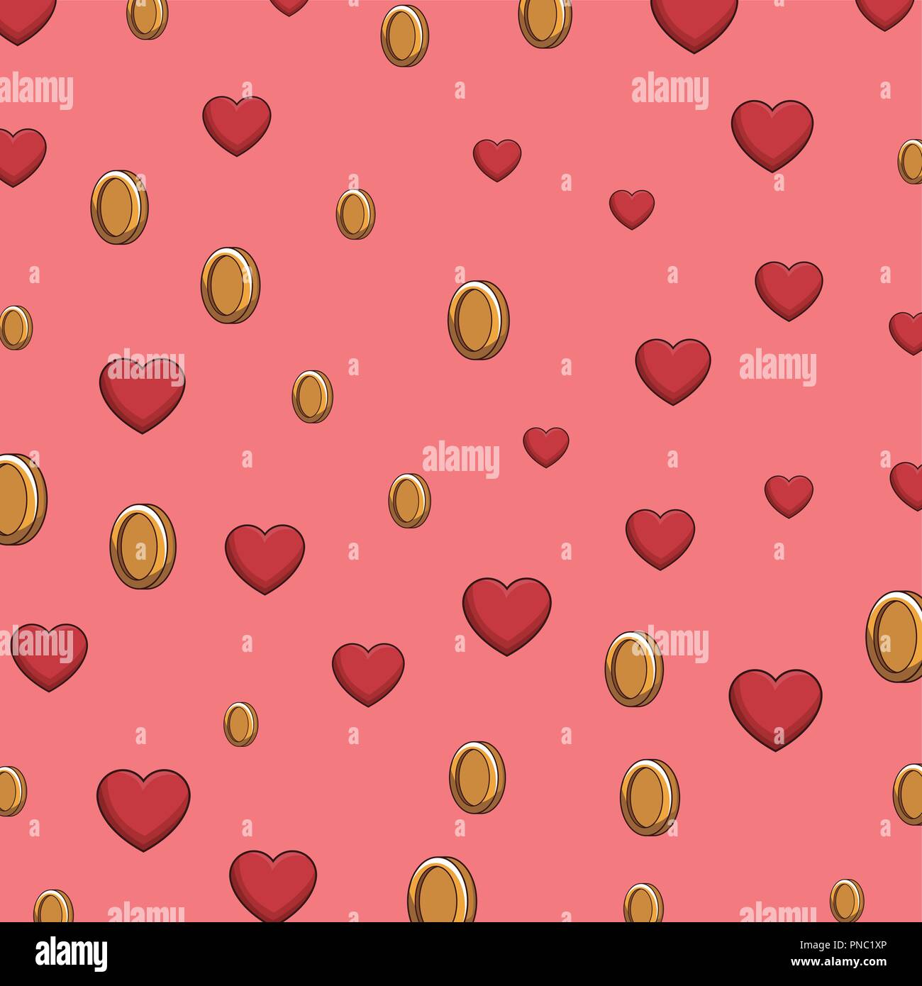 Videogioco sfondo pattern Illustrazione Vettoriale