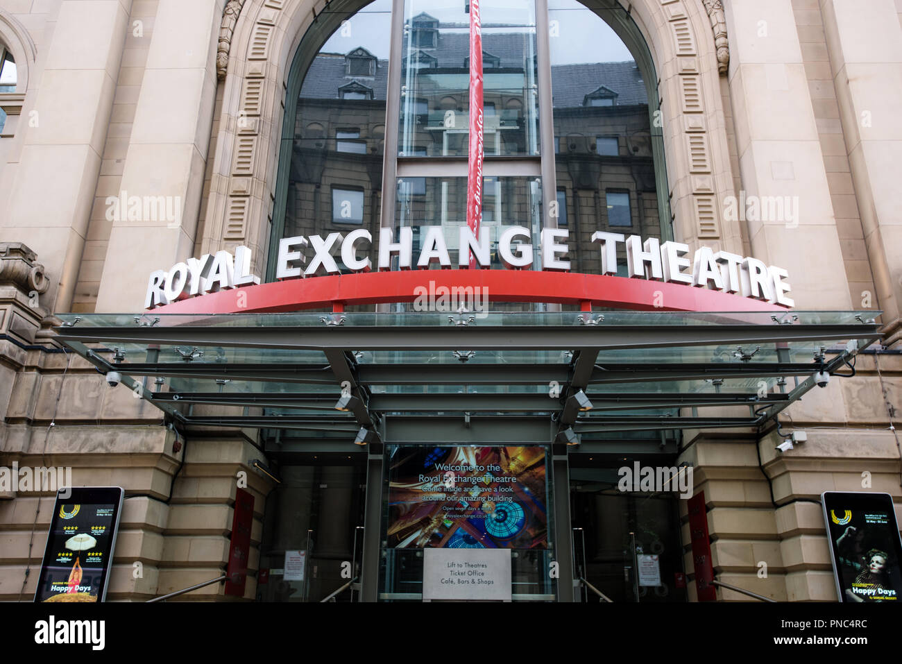 Il Royal Exchange Theatre. Manchester. Foto Stock