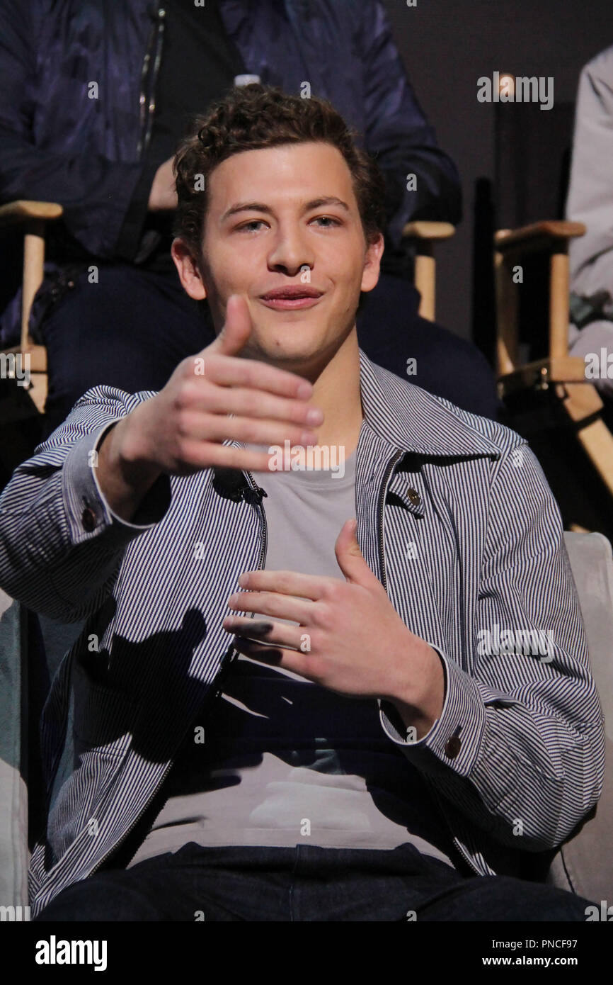 Tye Sheridan 03/15/2018 'pronto il giocatore uno' premere giuncata tenutosi presso il Goya Studios di Los Angeles, CA Foto di Izumi Hasegawa / HNW / PictureLux Foto Stock