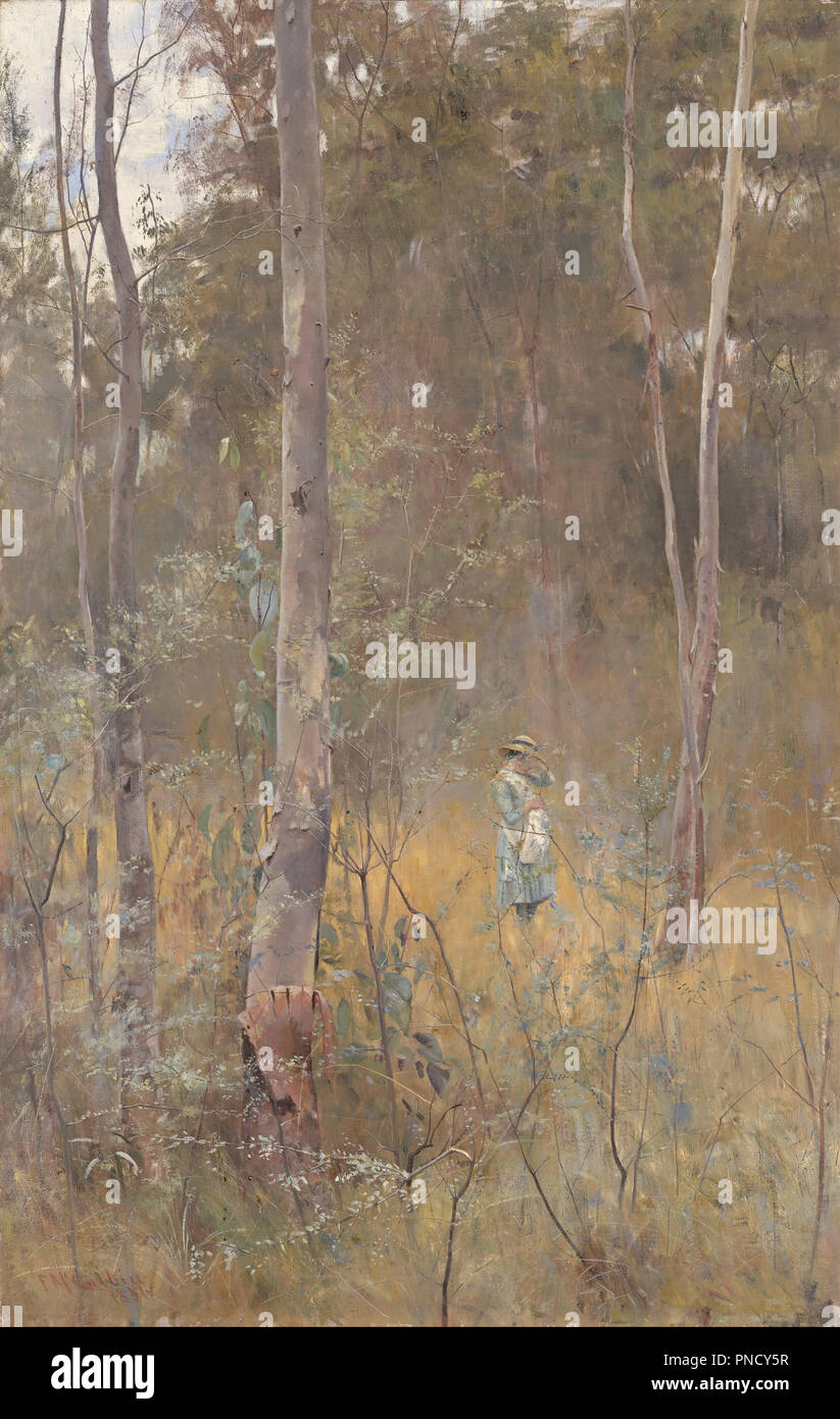 Persa. Data/Periodo: 1886. La pittura. Olio su tela. Altezza: 1.158 mm (45.59 in); larghezza: 739 mm (29.09 in). Autore: FREDERICK MCCUBBIN. Foto Stock