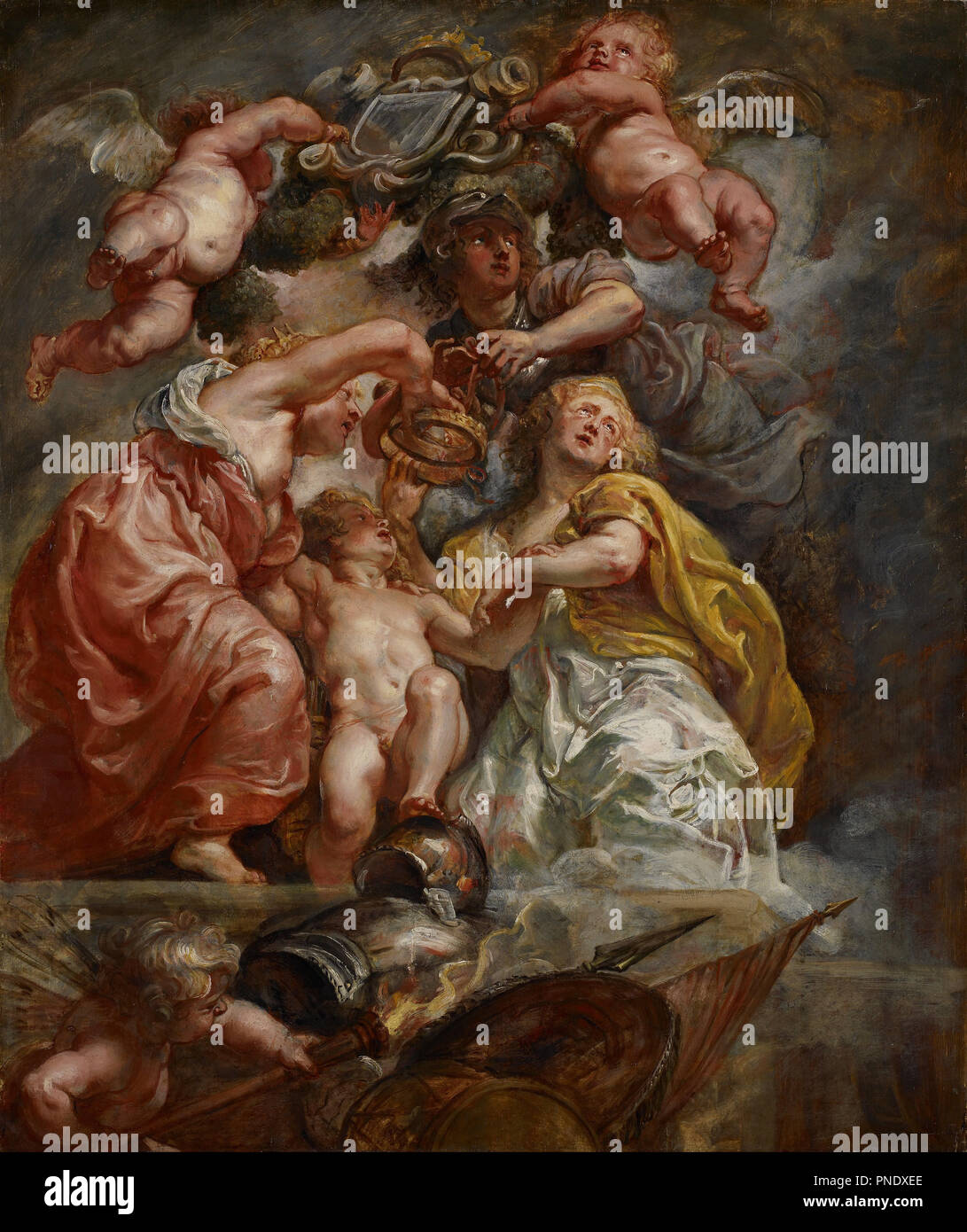 Peter Paul Rubens - l unione di Inghilterra e Scozia (Charles I come il  Principe di Galles) - 26,2 - Minneapolis Institute of Arts Foto stock -  Alamy