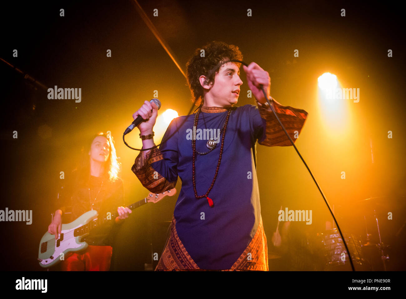 Greta Van Fleet Live a Manchester REGNO UNITO Foto Stock