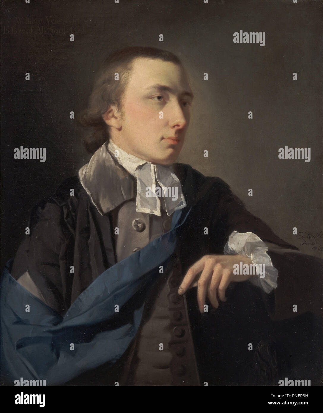 William, più tardi il dottor Vyse. Data/Periodo: 1762. La pittura. Olio su tela. Altezza: 762 mm (30 in); larghezza: 635 mm (25 in). Autore: Tilly bollitore. Foto Stock