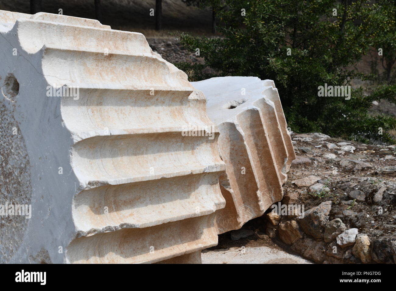Il tempio di Artemide a Sardes Foto Stock