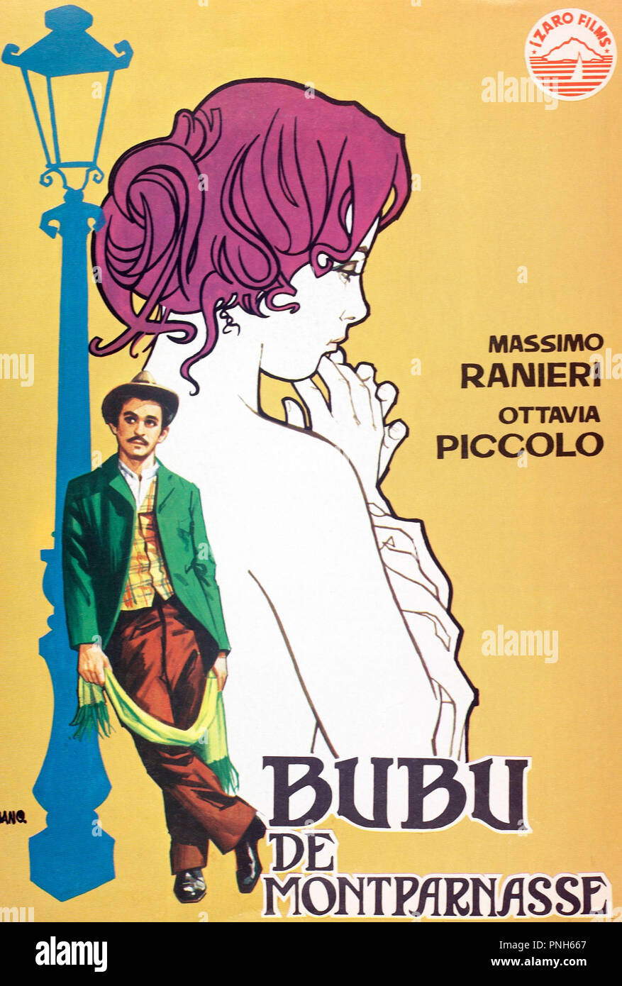 Pellicola originale titolo: BUBU. Titolo inglese: BUBU. Anno: 1971. Direttore: Mauro Bolognini. Foto Stock