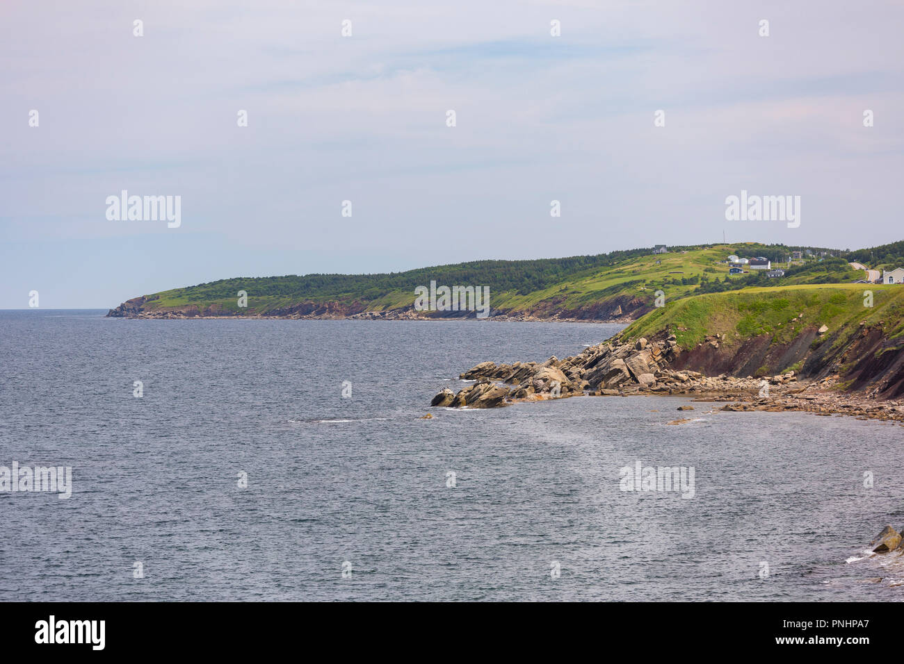 CAPE BRETON, Nova Scotia, Canada - West Coast vicino Mabou. Foto Stock