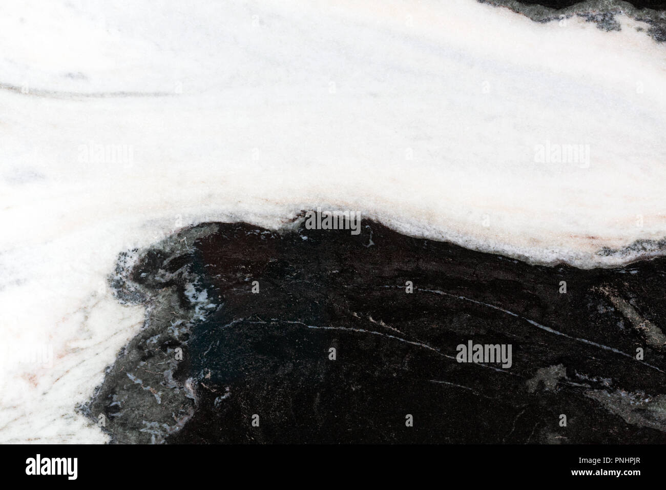 Sfondo di marmo in bianco e nero. Foto Stock