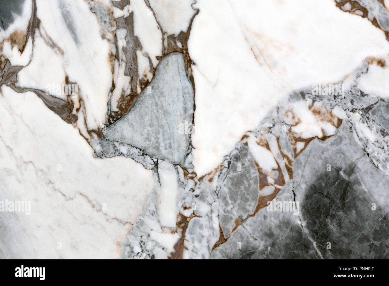 Chiudere fino in marmo bianco e nero astratto modello di sfondo. Foto Stock
