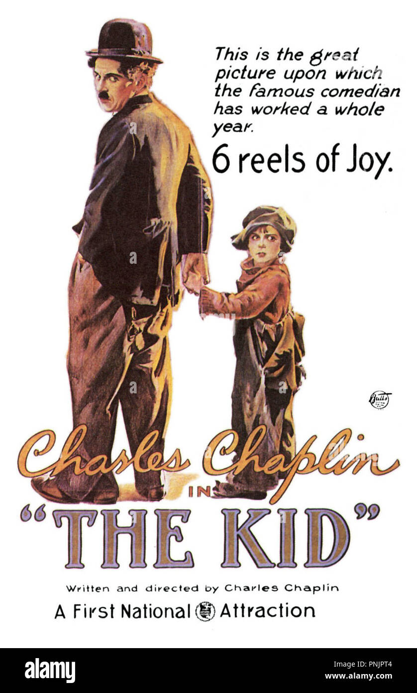 Pellicola originale titolo: il bambino. Titolo inglese: il bambino. Anno: 1921. Direttore: Charlie Chaplin. Stelle: Charlie Chaplin. Credito: prima nazionale / Album Foto Stock