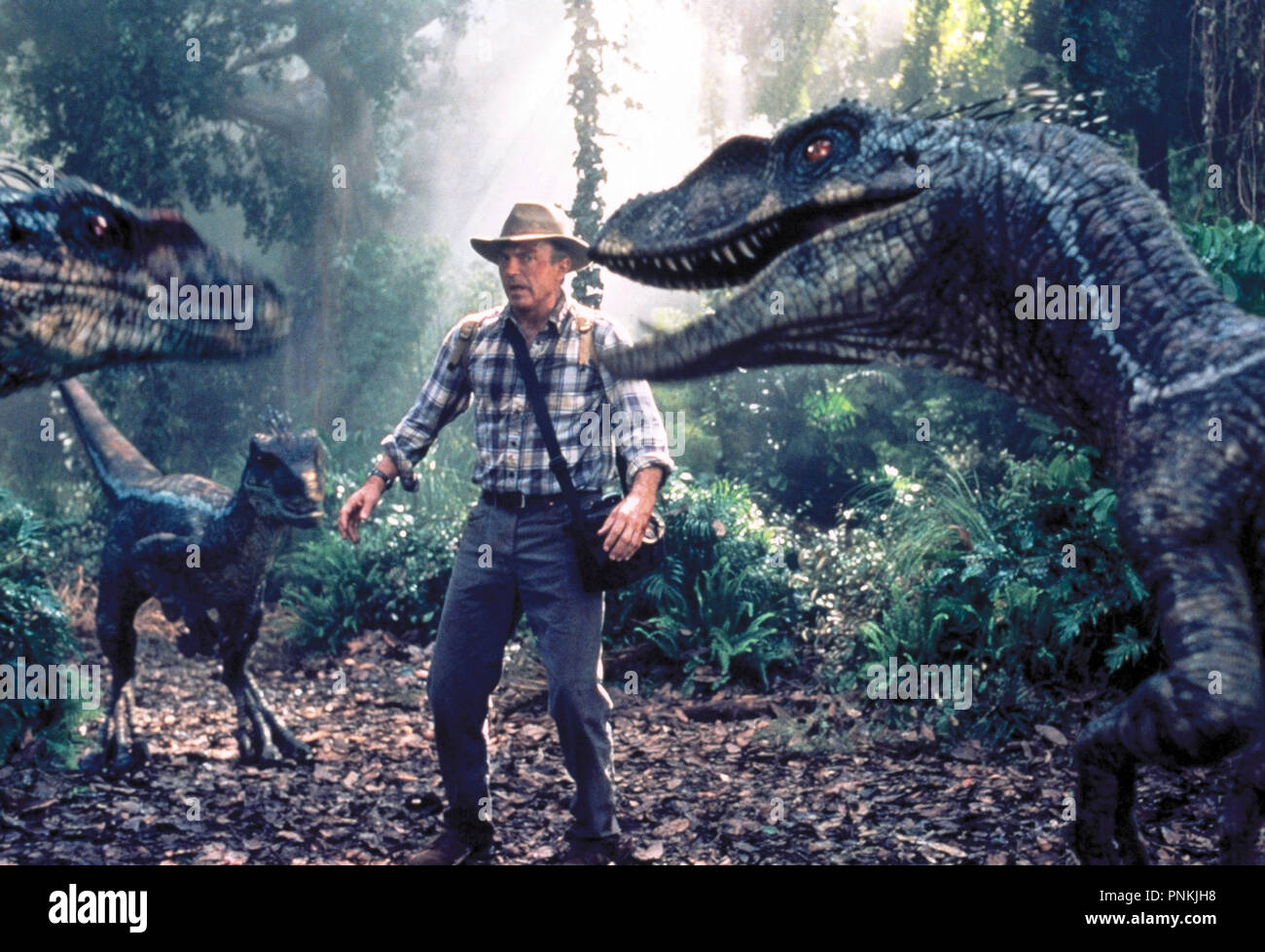 Pellicola originale titolo: JURASSIC PARK III. Titolo inglese: JURASSIC PARK III. Anno: 2001. Direttore: Joe Johnston. Stelle: Sam Neill. Credito: Universal Studios / Album Foto Stock
