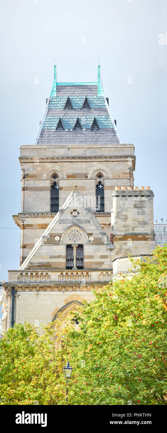 Guildhall, casa e gli uffici di Northampton consiglio comunale, centro di Northampton, Inghilterra. Foto Stock