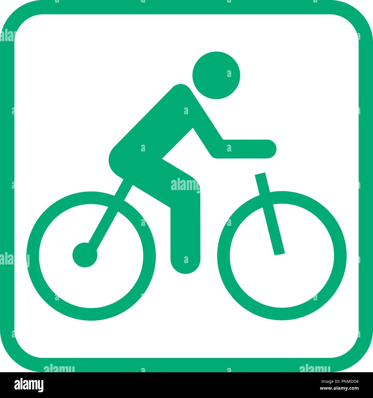 Bicicletta elettrica icona pittogramma illustrazione vettoriale Illustrazione Vettoriale