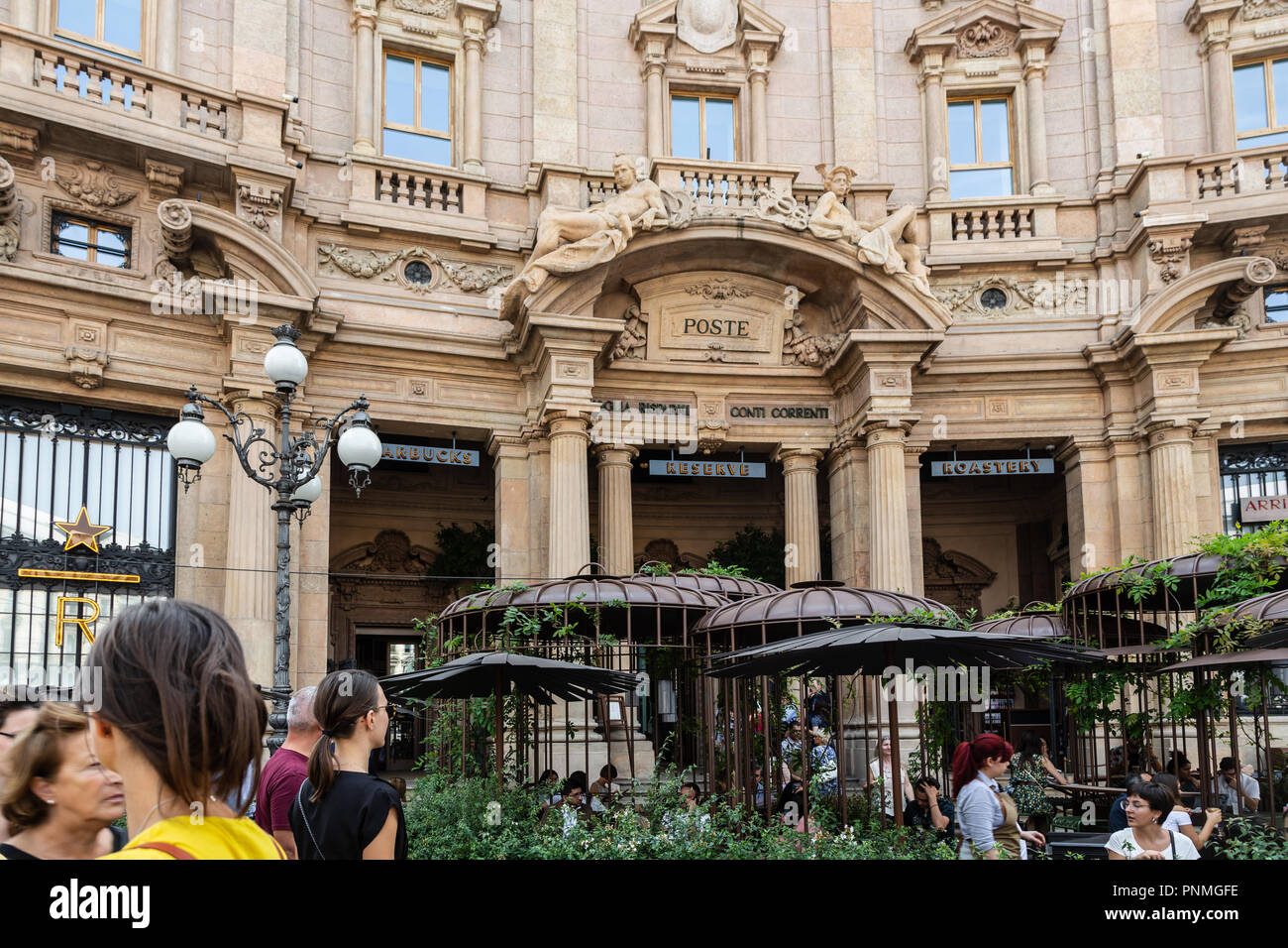 Milano, Italia - settembre 21,2018​: Starbucks Roastery Riserva di Milano, Italia. Foto Stock