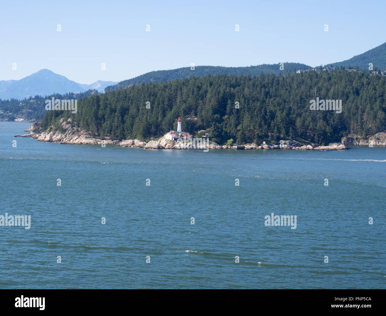 Lighthouse Park West Vancouver Foto Stock