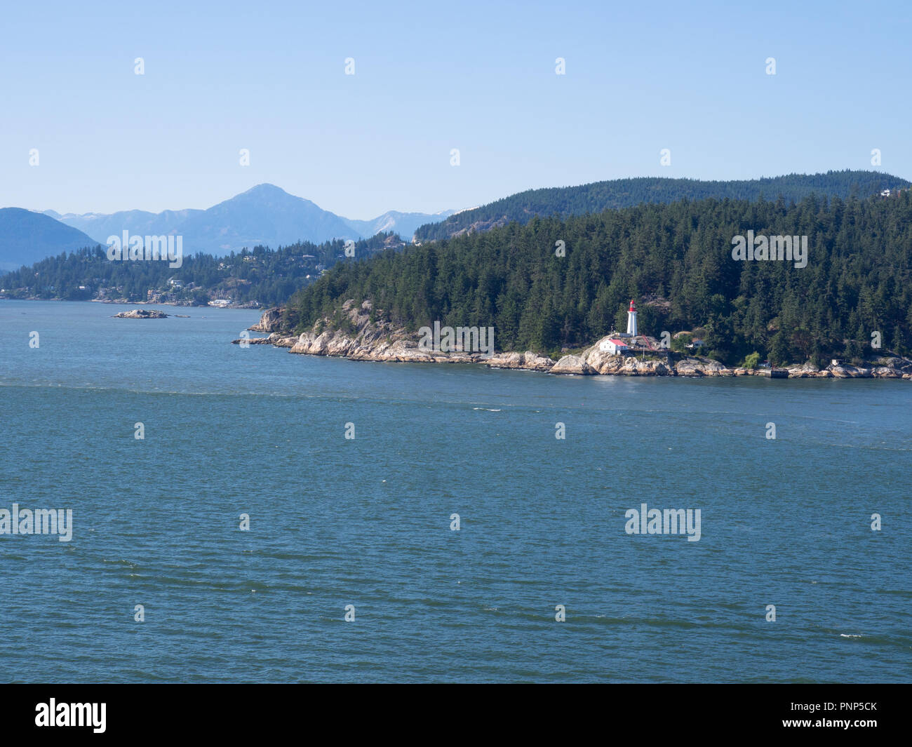 Lighthouse Park West Vancouver Foto Stock