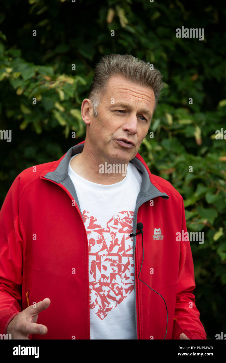 Londra, Regno Unito. Il 22 settembre 2018. La gente a piedi per la fauna selvatica con Chris Packham da Hyde Park a Whitehall e Downing Street Credit: A.Bennett Credito: Andrew Bennett/Alamy Live News Foto Stock