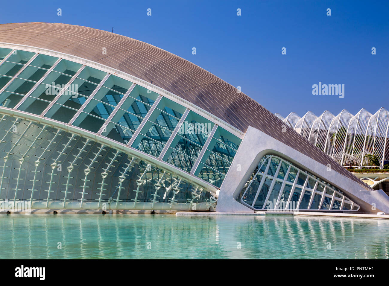 Lhemisferic cinema imax nella città delle arti e delle scienze di ... Citta delle arti e delle scienze di valencia