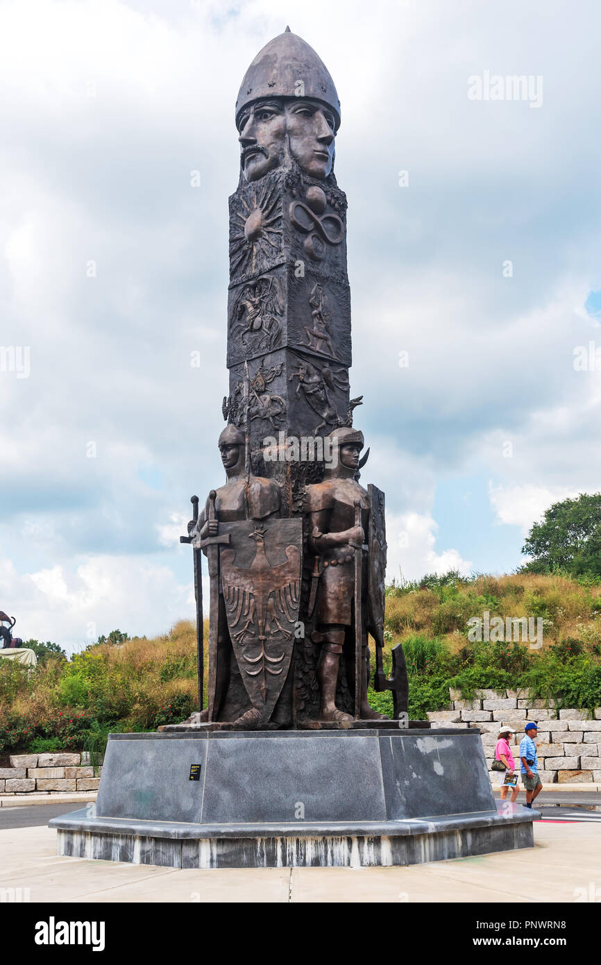 Motivi per la Scultura , Parco della scultura e museo , Hamilton, NJ, Stati Uniti d'America Foto Stock