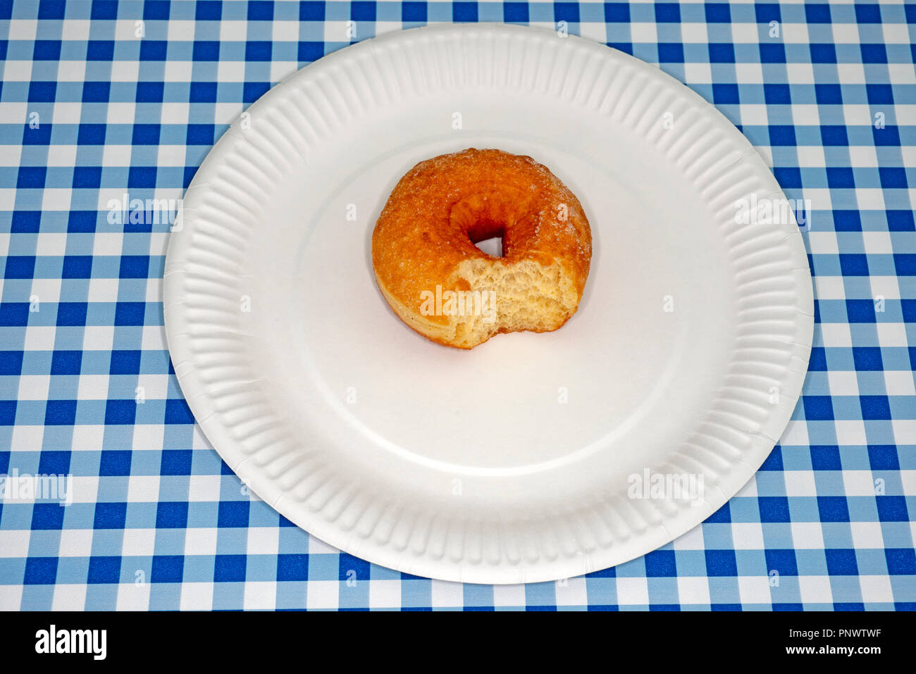Ciambella anello Foto Stock