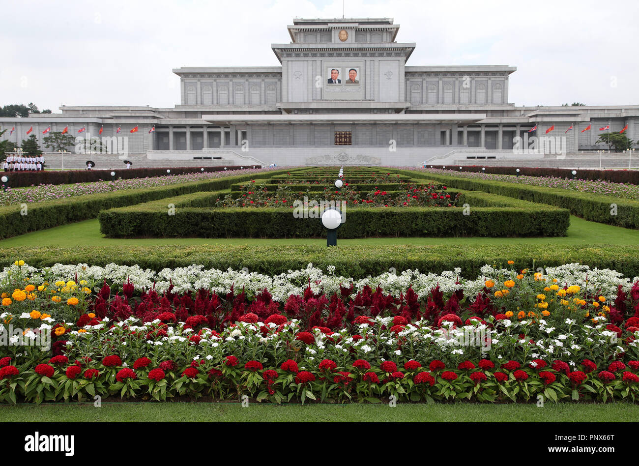 Palazzo Kumsusan del sole di Pyongyang Foto Stock