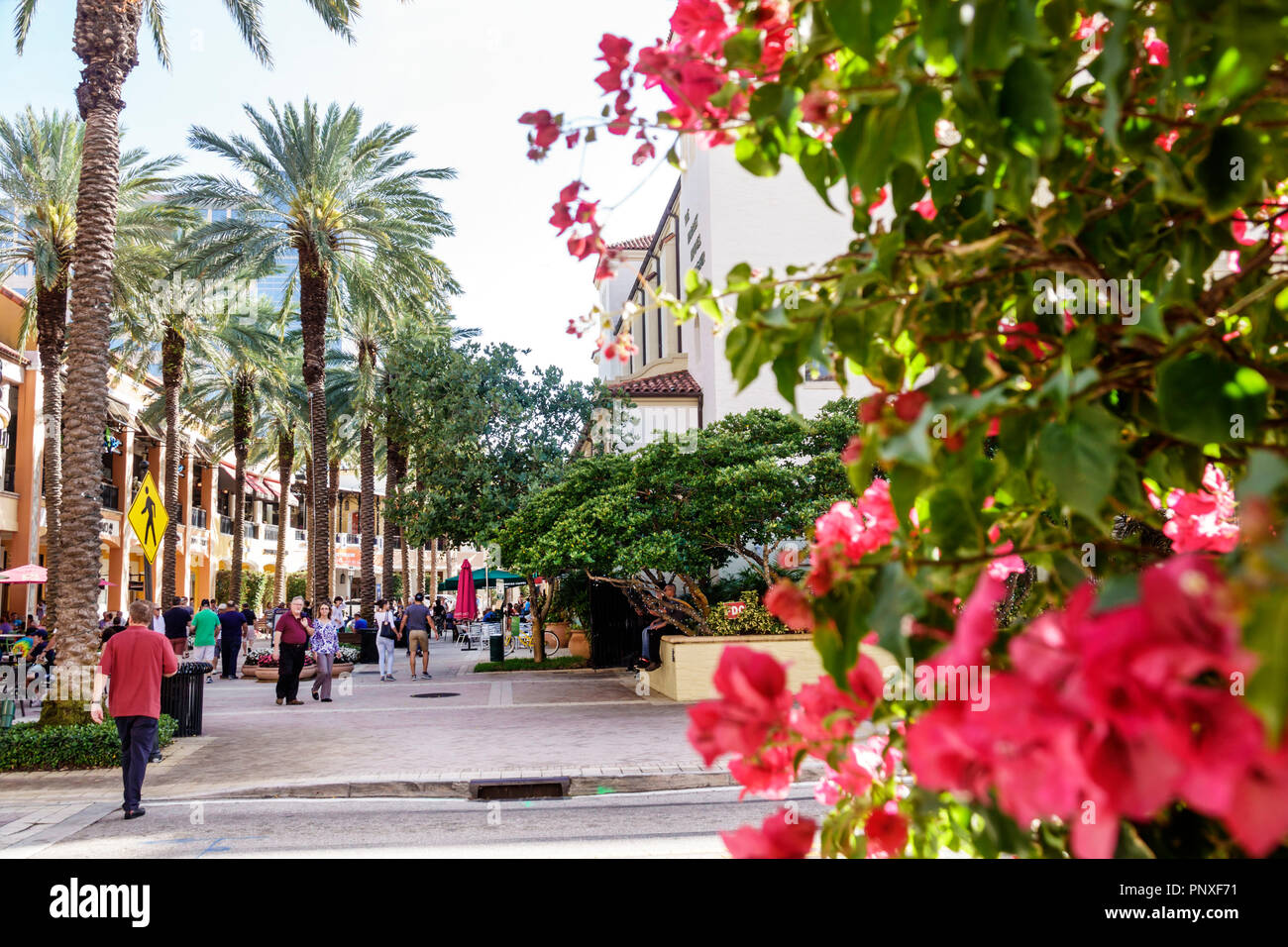 West Palm Beach Florida,City Place CityPlace,shopping shopper shopping negozi mercati di mercato di vendita, negozi al dettaglio negozi busine Foto Stock