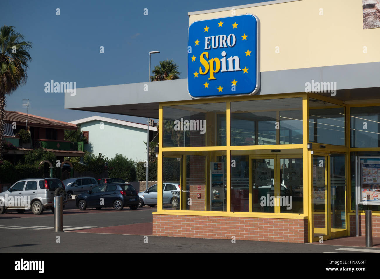 Segno di eurospin immagini e fotografie stock ad alta risoluzione - Alamy