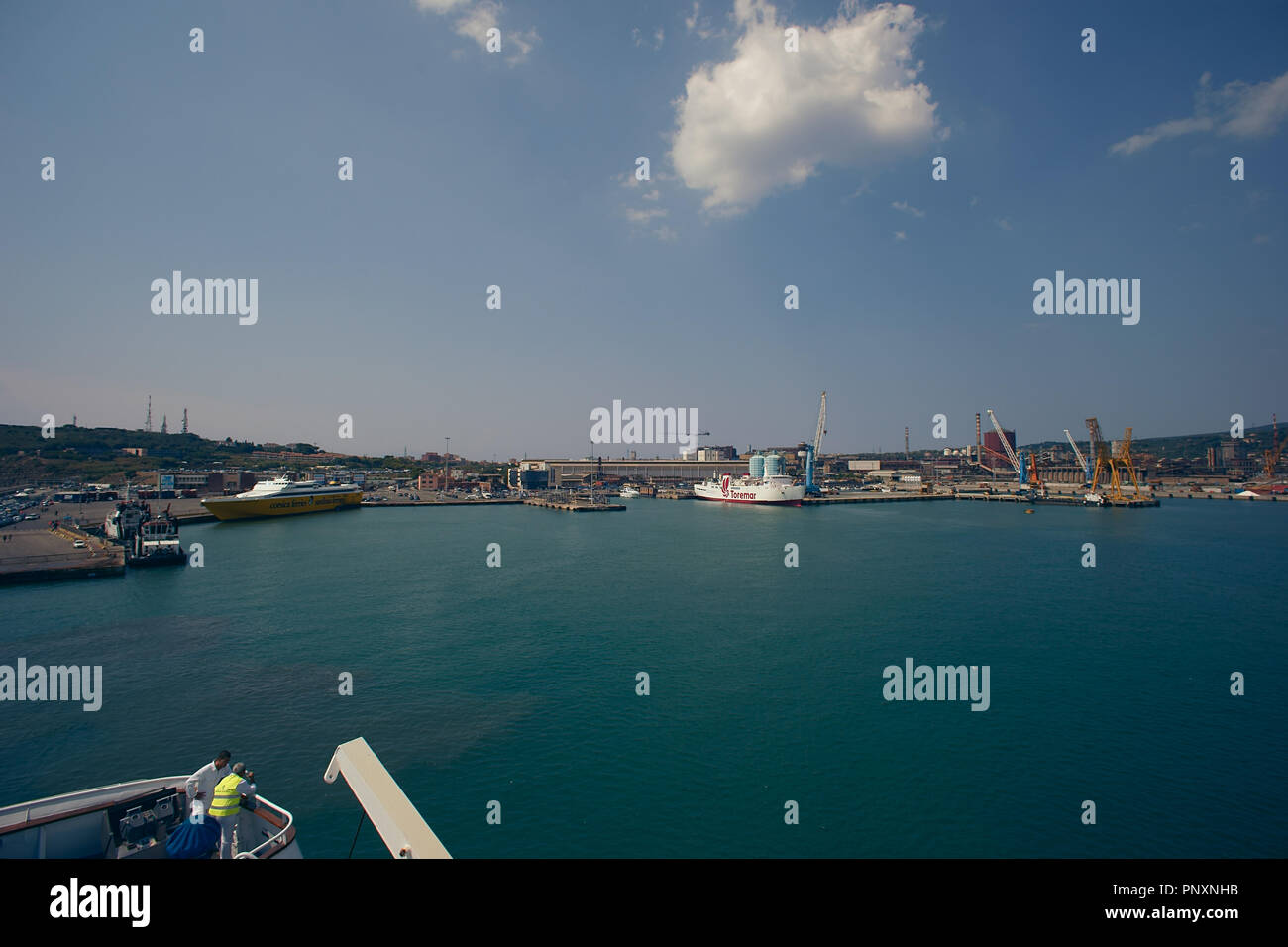 Piombino Porto, Toscana, Italia Foto Stock