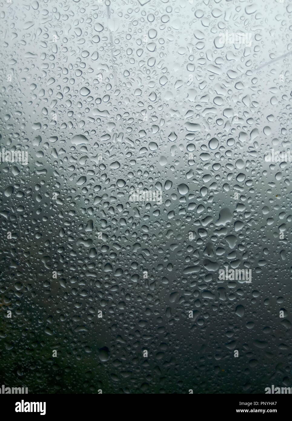 Una giornata di pioggia Foto Stock