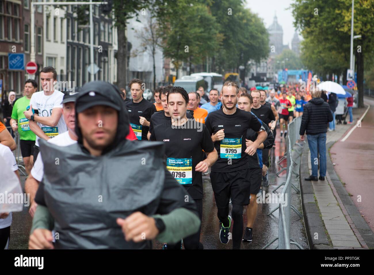 Maratona olandese 'Dam tot dam Loop'. Foto Stock