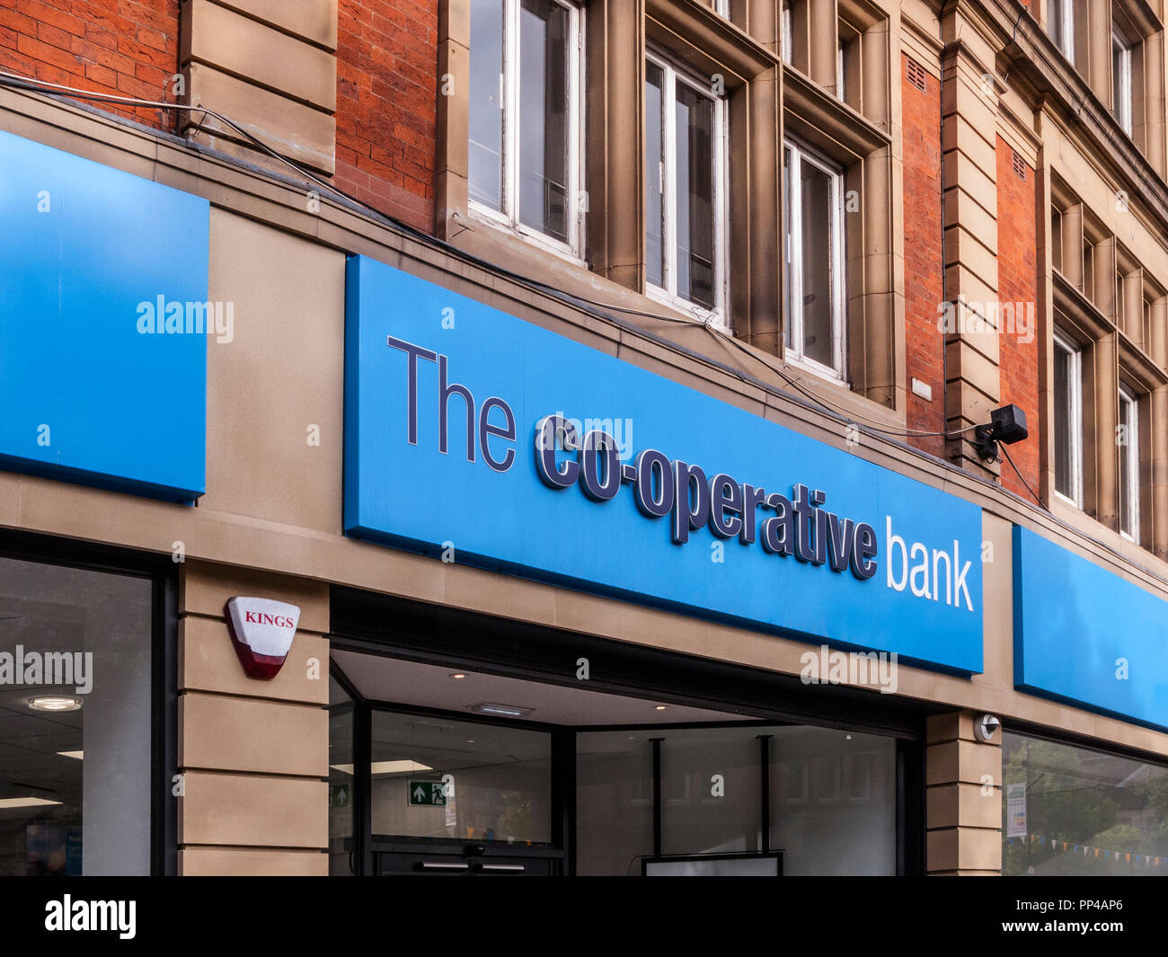 Il co-operativa segno della banca Foto Stock