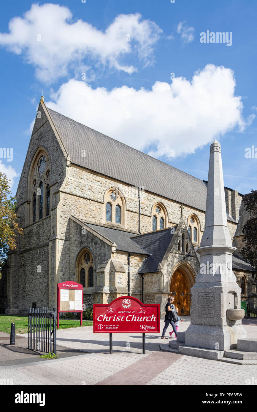 La Chiesa di Cristo, il Broadway, Bexleyheath, London Borough of Bexley, Greater London, England, Regno Unito Foto Stock