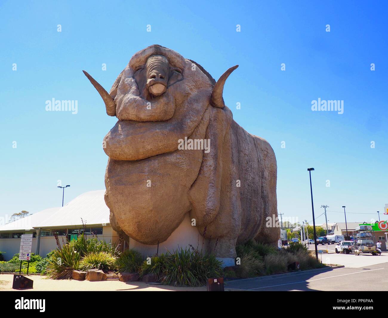 Il grande Merino, Goulburn Foto Stock