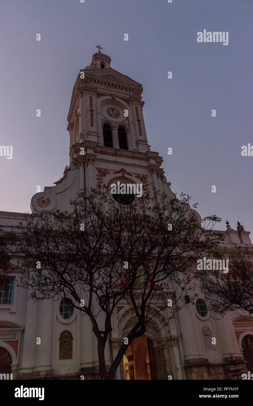 Chiesa di Cuenca in Ecuador Foto Stock