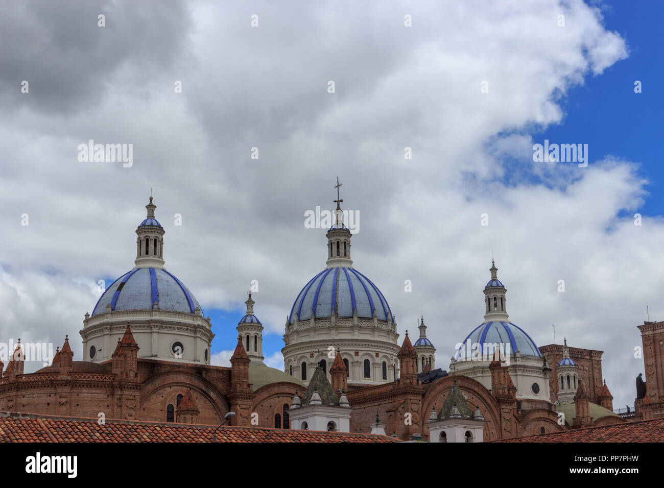 Chiesa di Cuenca in Ecuador Foto Stock