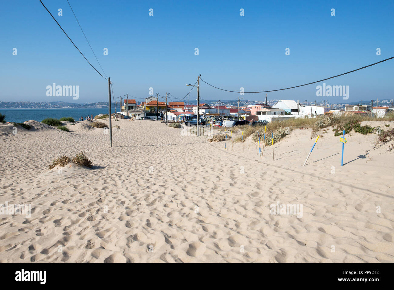 Portogallo spiaggia, Cova fare vapore. Persone Foto Stock