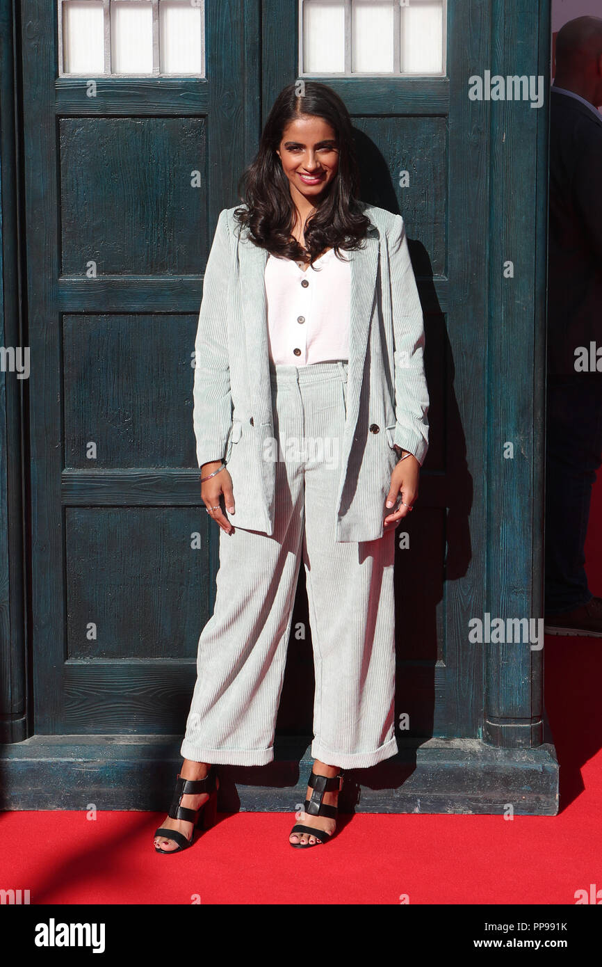 Mandip Gill frequentando il medico che Premiere detenute alla luce il cinema a Moor, Sheffield. Picture Data: lunedì 24 settembre, 2018. Vedere PA Storia SHOWBIZ DrWho. Foto di credito dovrebbe leggere: Danny Lawson/PA FILO Foto Stock