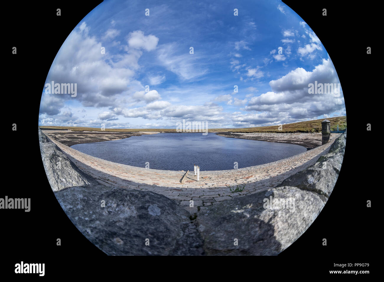 Serbatoio Dovestone fotografia - Nick Harrison Foto Stock