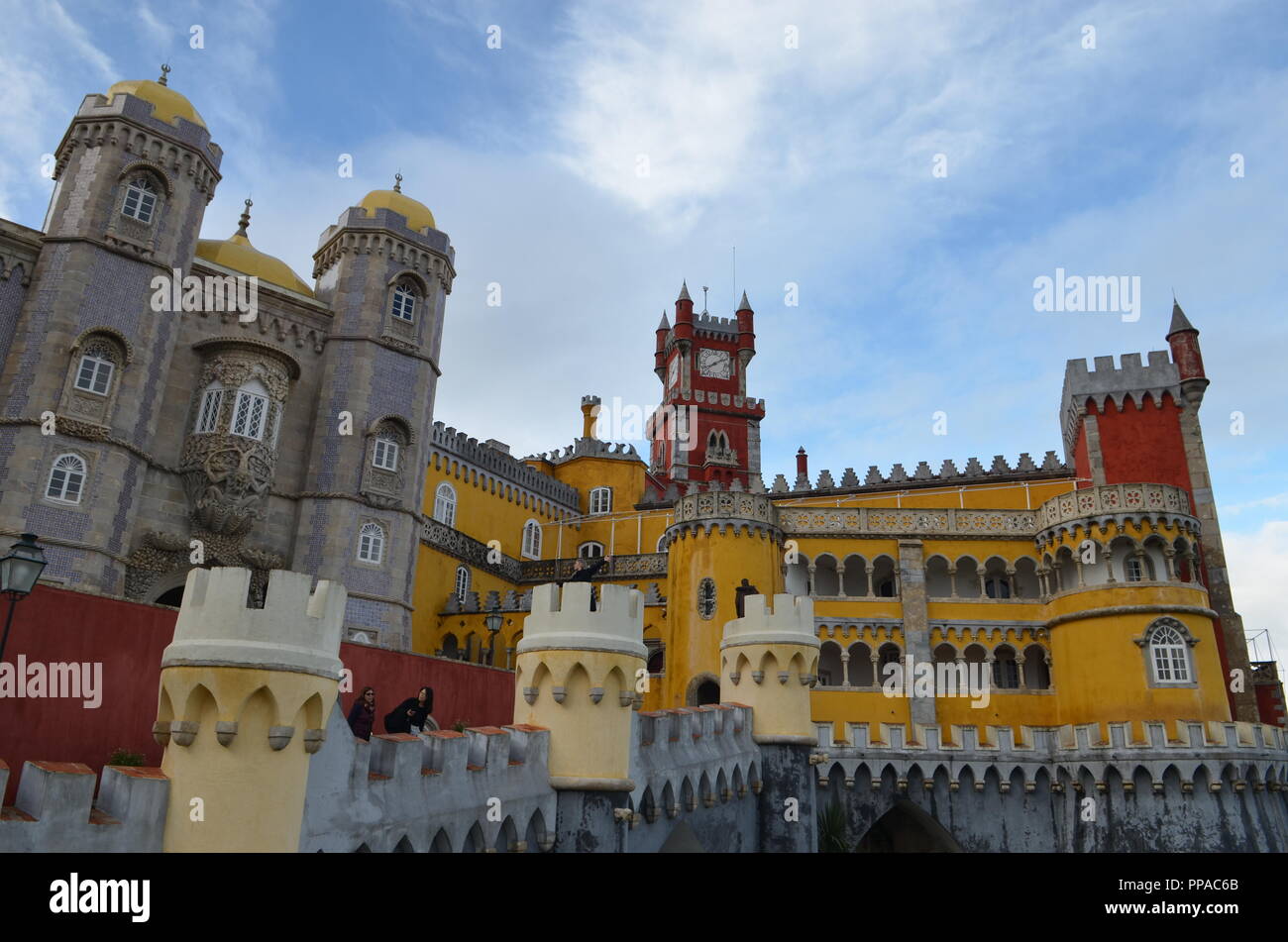 Palacio de Pena di Sintra, Portogallo Foto Stock