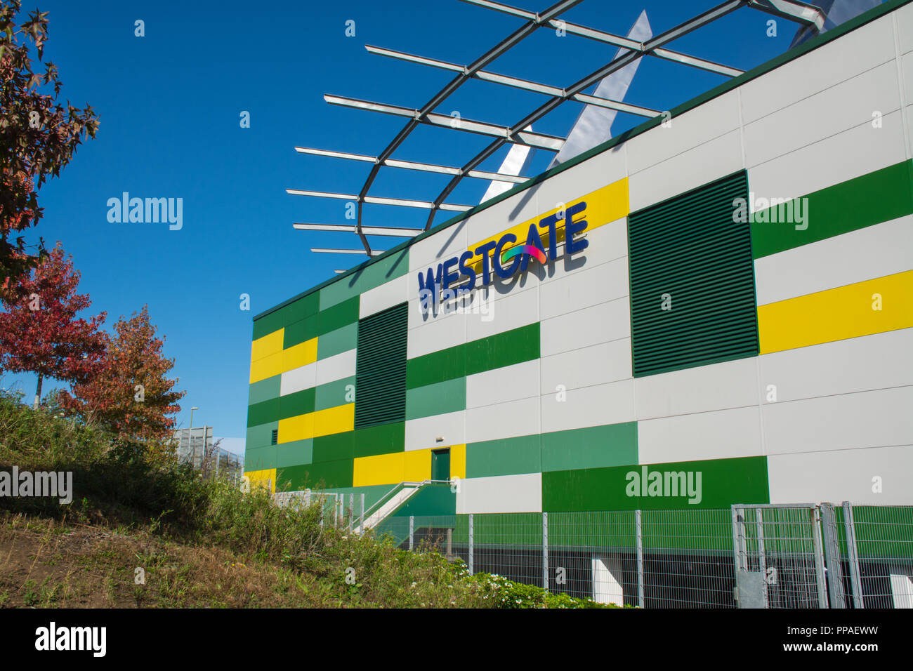 Westgate Retail and Leisure Park, Aldershot, Hampshire, Regno Unito Foto Stock